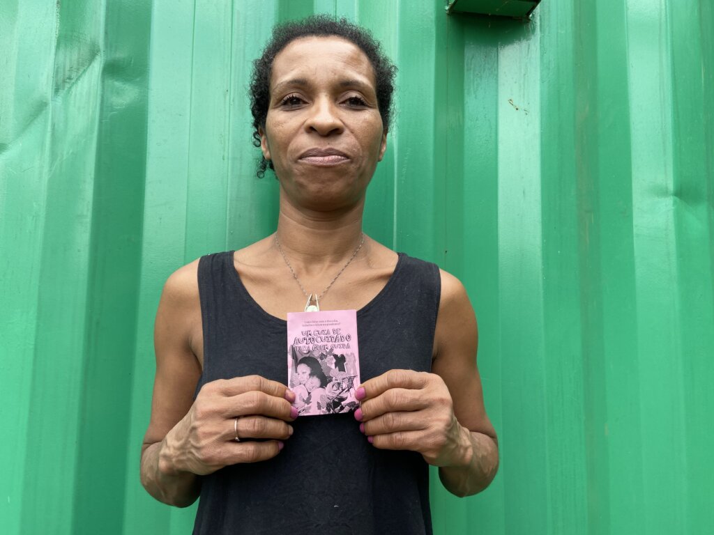 O zine foi produzido na formação de jornalismo e território, e distribuído em Santo André e Paraisópolis