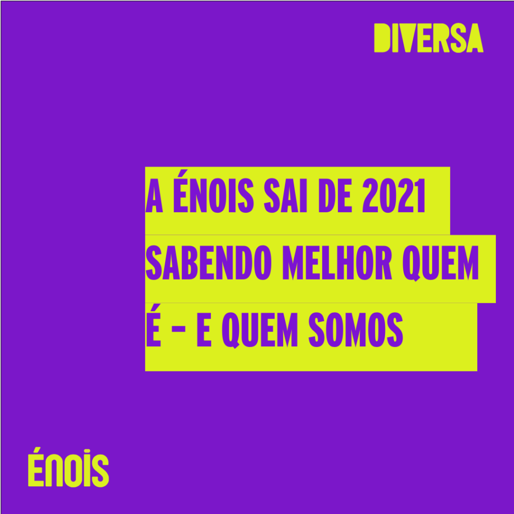 A Énois sai de 2021 sabendo melhor quem é – e quem somos